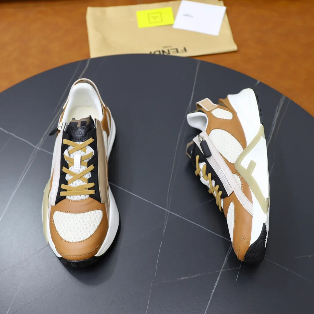 Men's men's shoes 290🔥Brand: FENDI Size: 38-44 (45, 46 customized) Grade: Original quality High version Material: Imported cowhide ➕ High-quality and comfortable lining Original lightweight non-slip outsole Style category: Travel Fashion casual shoes Versatile trend